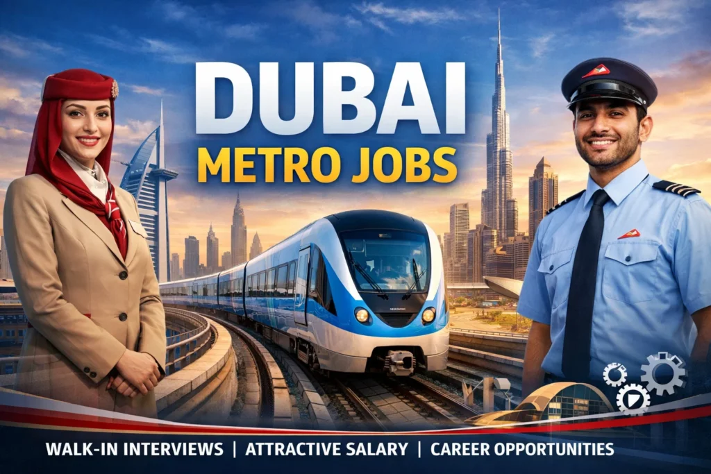 Dubai Metro Jobs