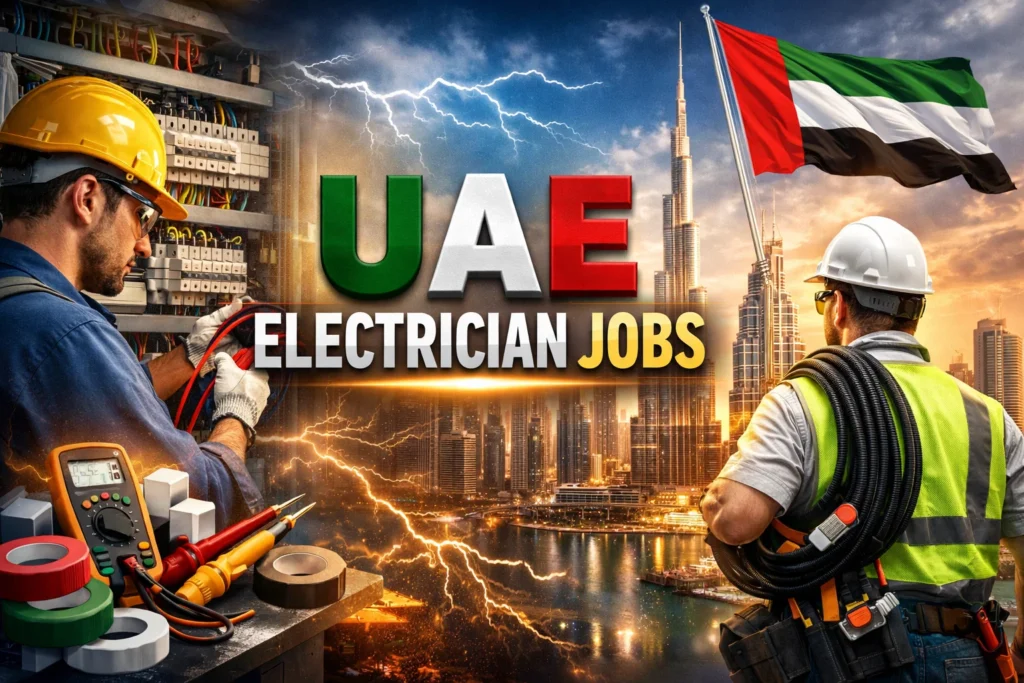 UAE Electrician Jobs: Salary, Eligibility, Benefits & How to Apply UAE Electrician Jobs