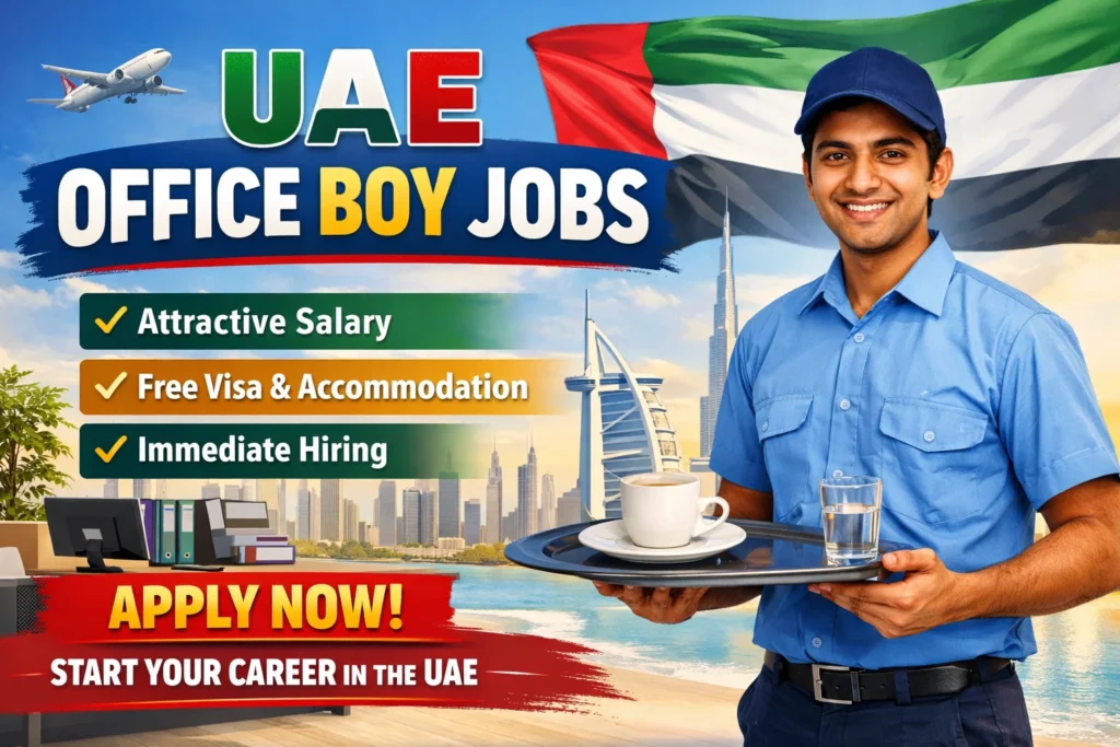 UAE Office Boy Jobs