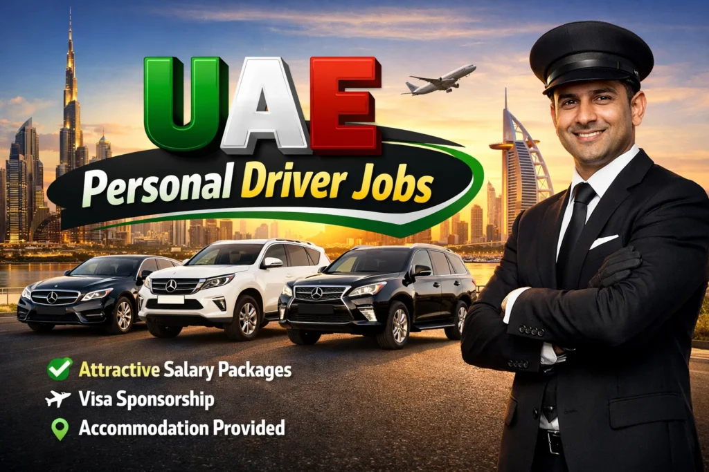 UAE Personal Driver Jobs: Salary, Eligibility, Benefits & How to Apply UAE Personal Driver Jobs